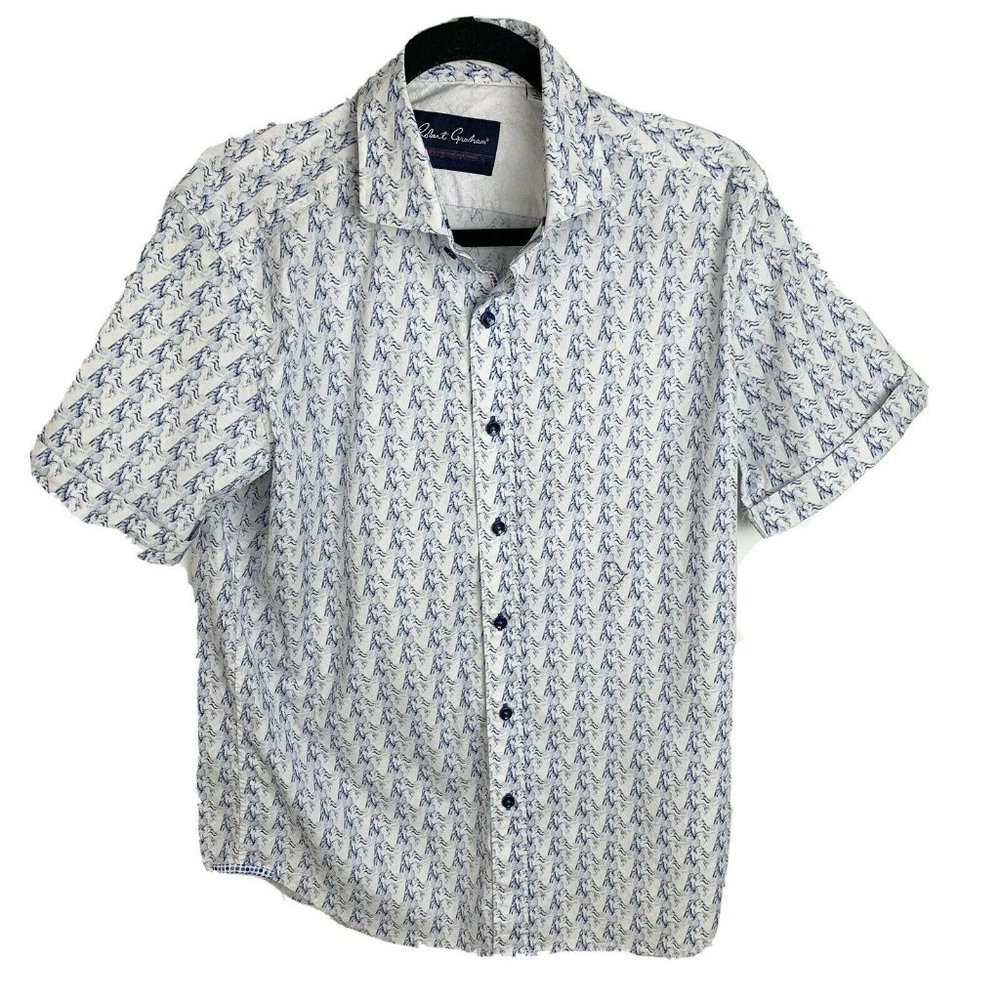 Robert Graham Abstract Modern Americana Shirt